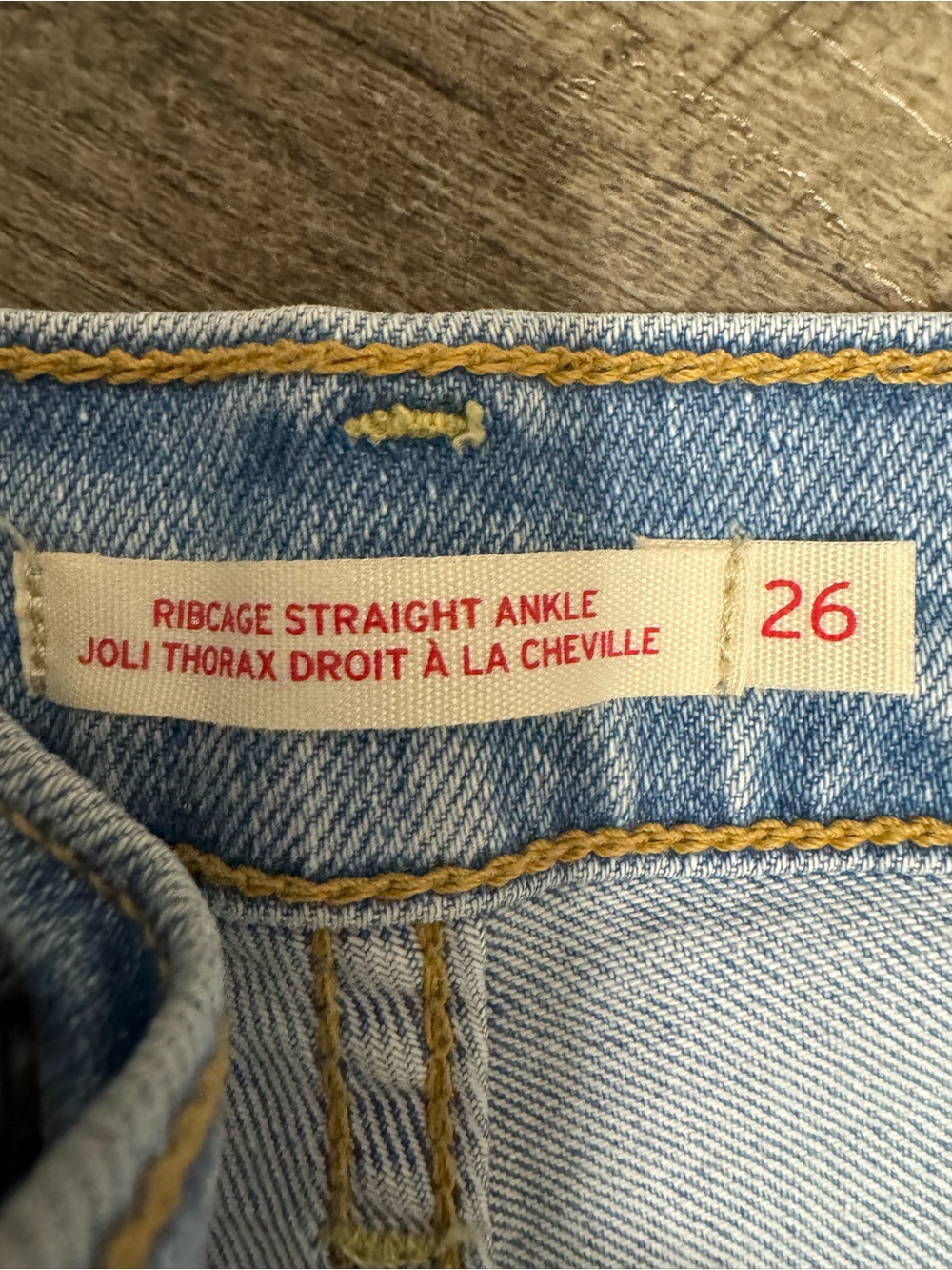 Levi’s Straight Ankle Light Wash Women’s Jeans - Size 26